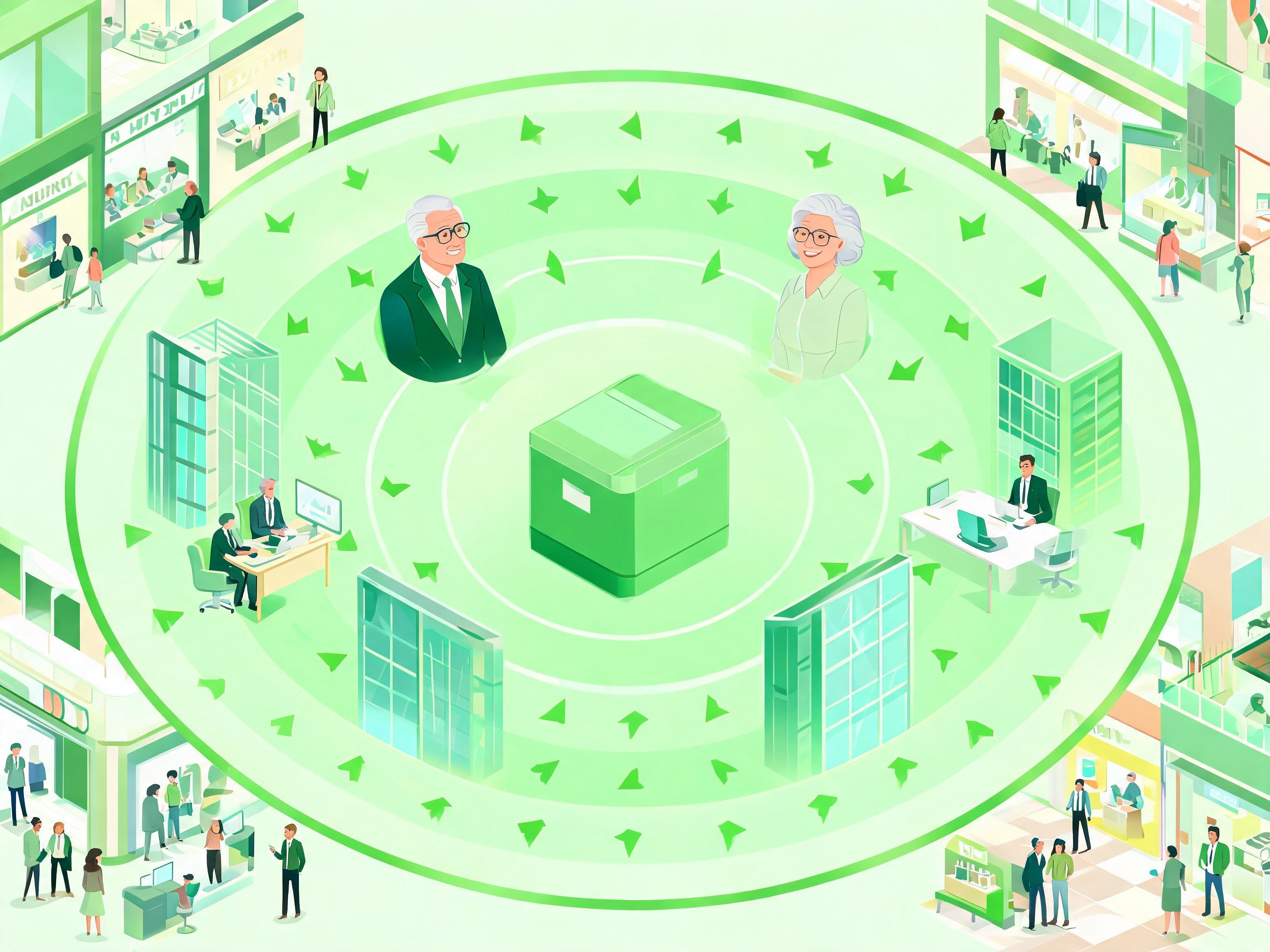 長者人脈網絡與企業採購放大器效應